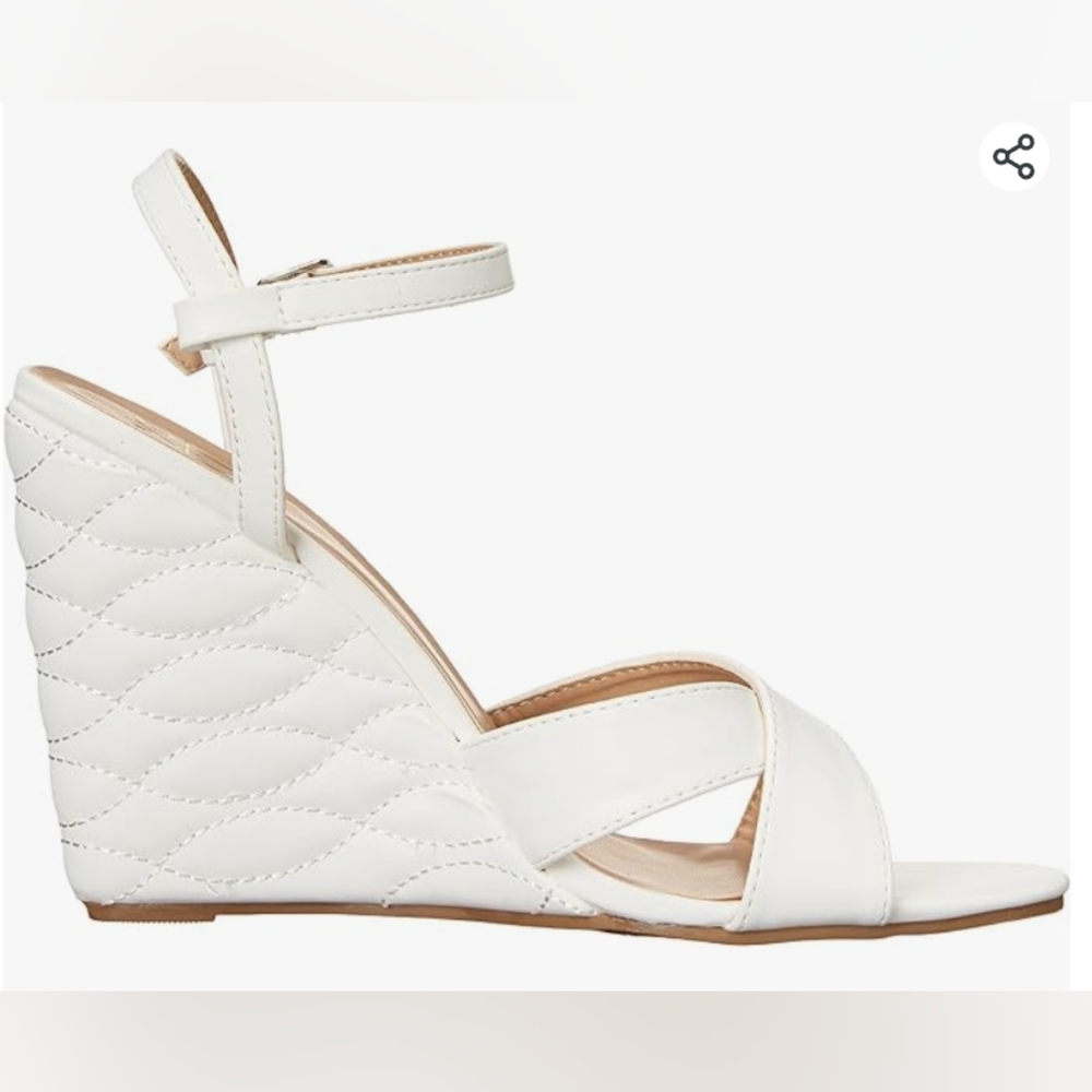 YOKI leather wedge sandals, Sz.10, New...Now $16